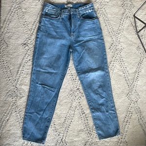 Madewell “Mom Jeans” Size 26